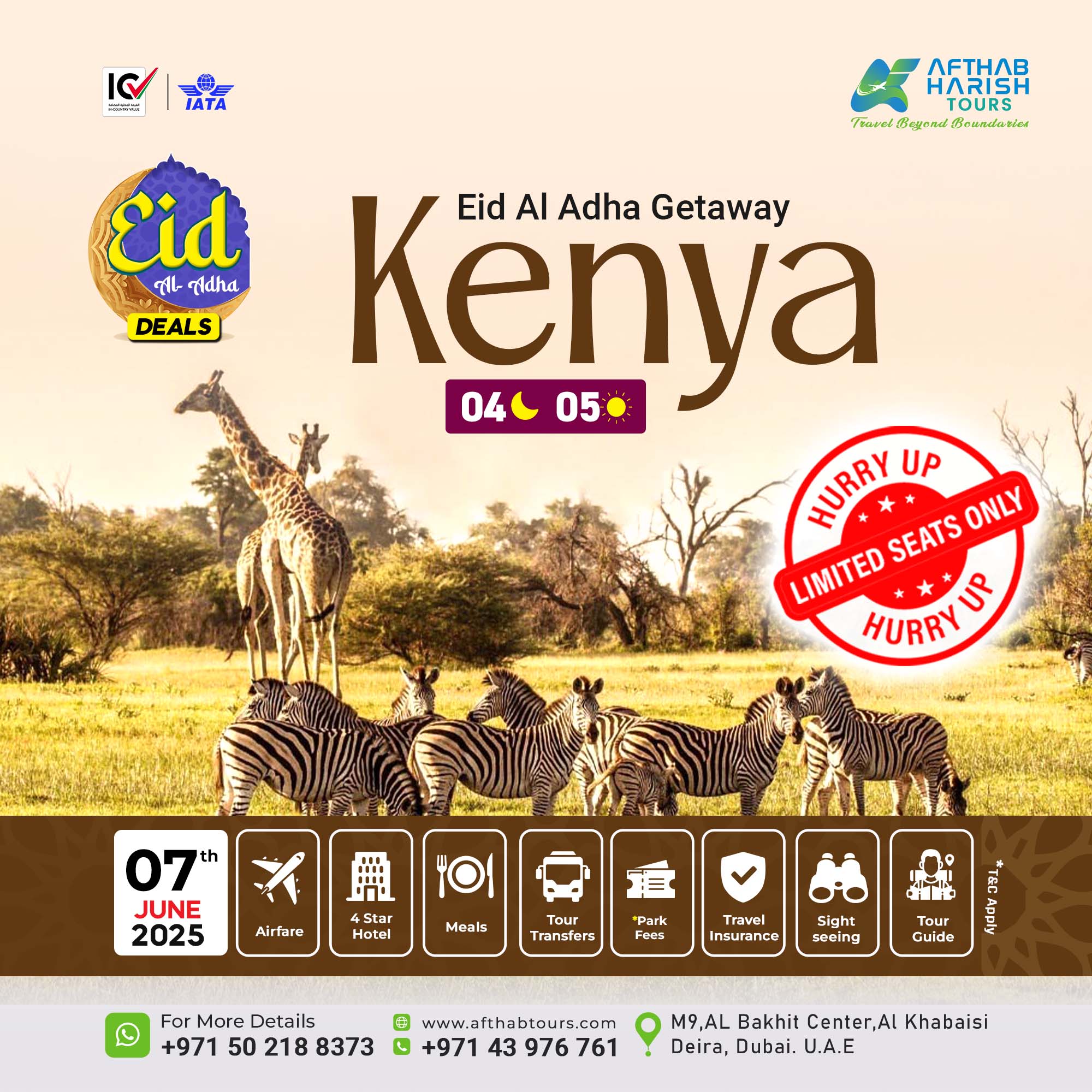 Kenya Eid Al Fitr Fixed Departure 2025